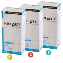 Hair Forte Sprey Erkek (3 Aylık Ekonomik Paket)